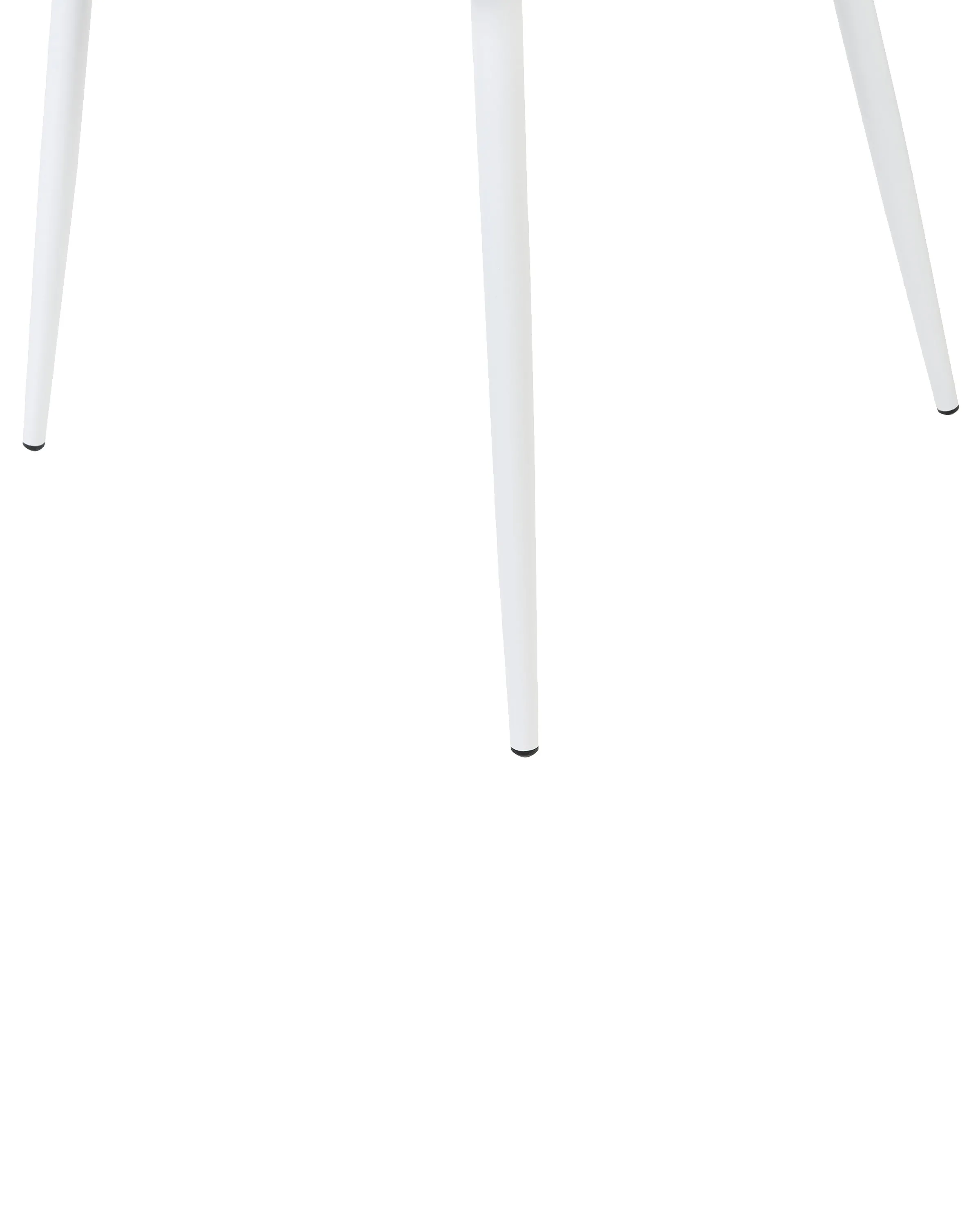 Set van 2 eetkamerstoelen FONDA Wit