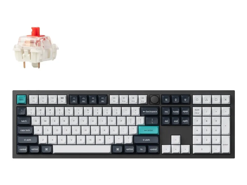 Keychron Q6 Max - Tastatur - bagbelyst