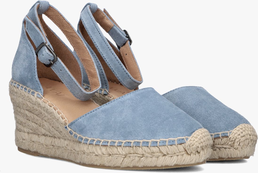 VIA VAI blauwe via vai espadrilles flora braid