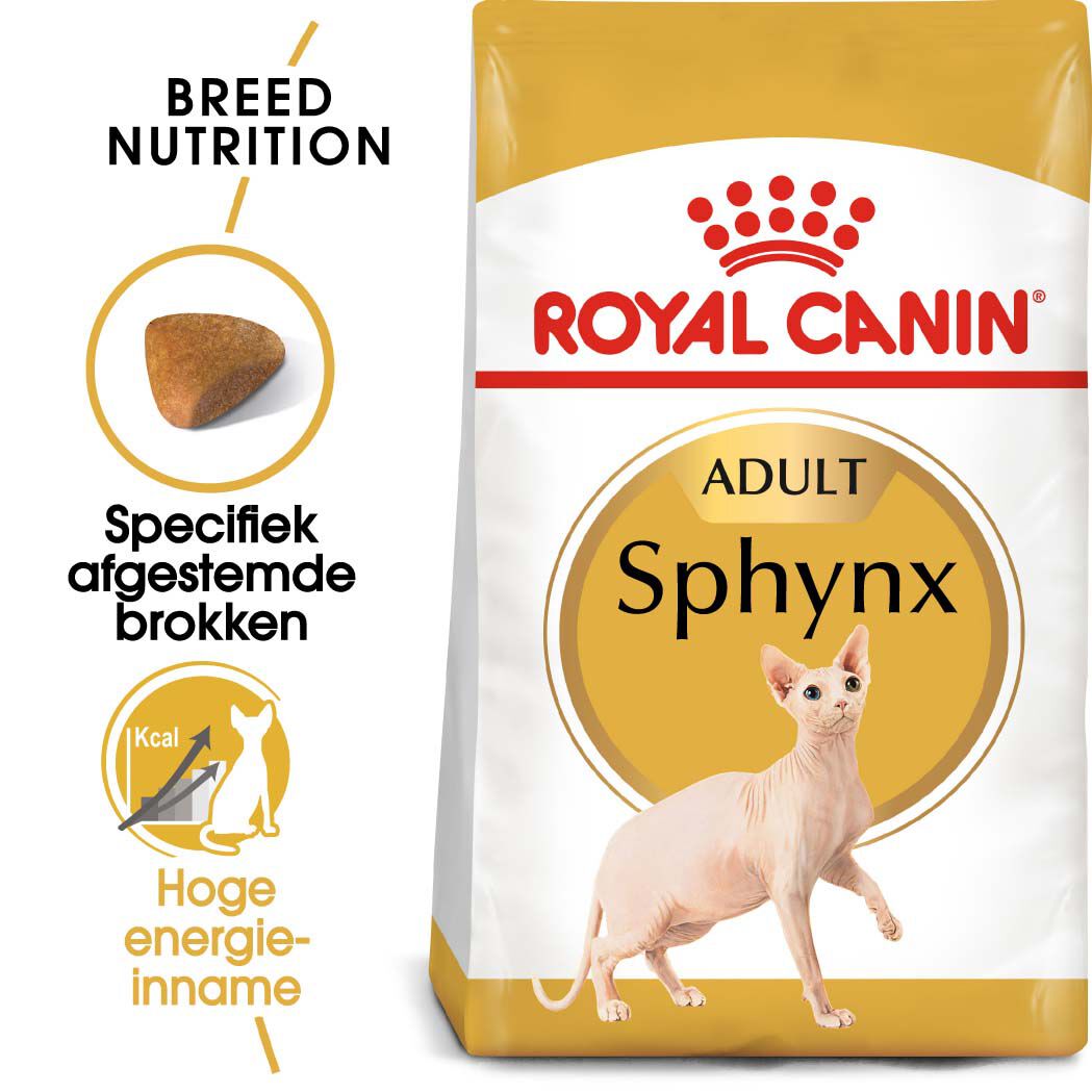 Royal Canin Sphynx Adult  - Kattenvoer - 2 Kilogram - Gevogelte