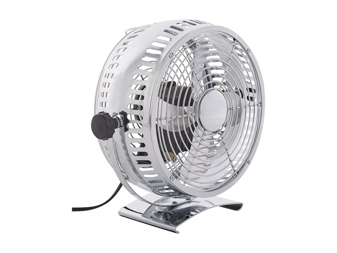 Ventilateur de table RIBBLE Argenté