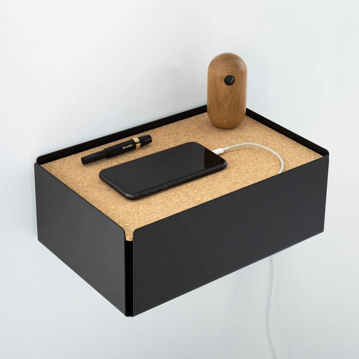 Konstantin Slawinski - Charge-Box, weiss / Filz rot