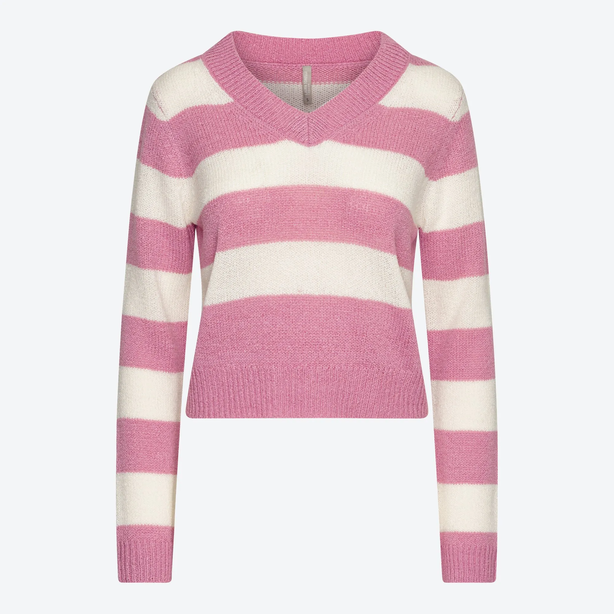 Damen-Pullover mit Streifenmuster