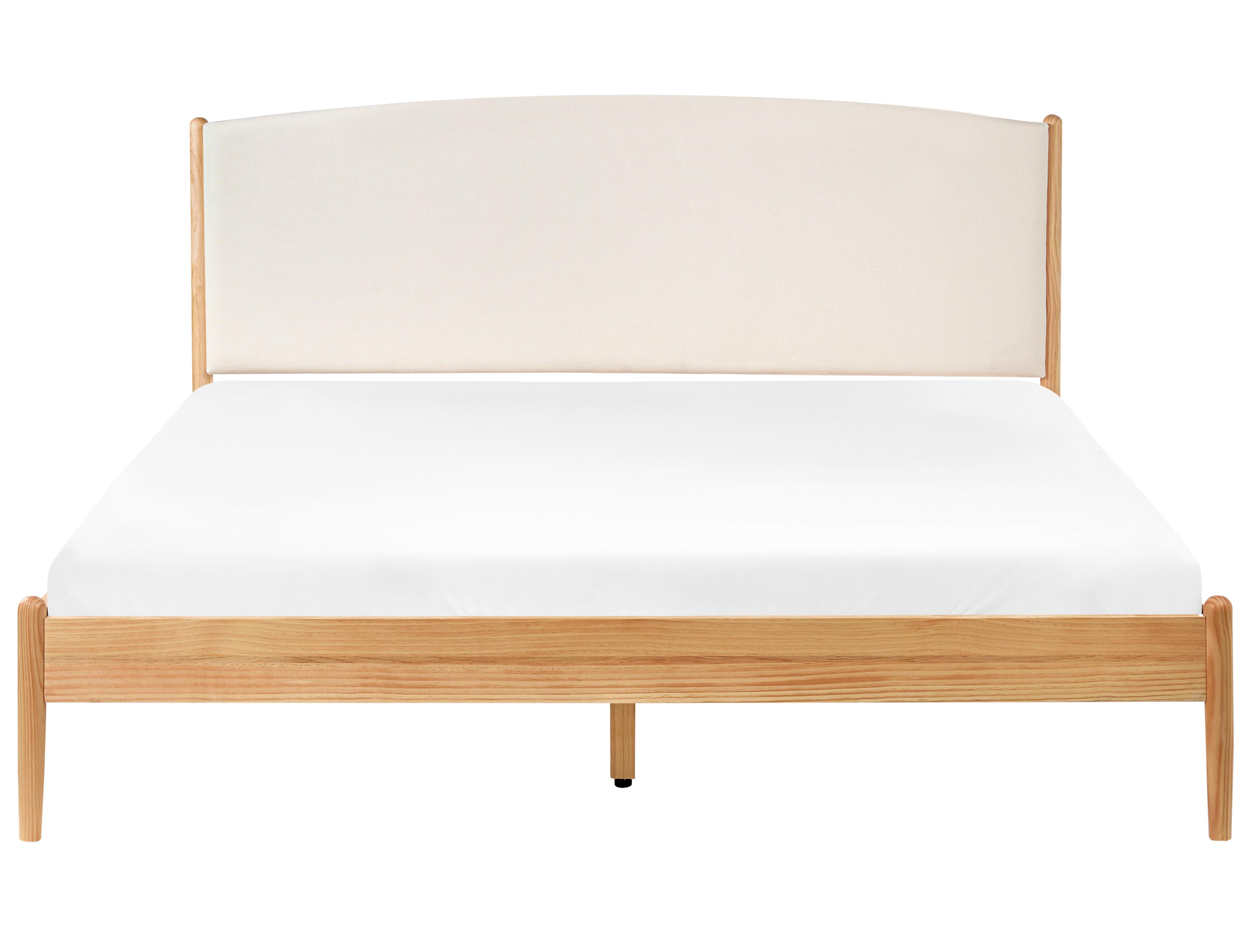 Bed Dennenhout CLAIRAC 180 x 200 cm Lichtbruin