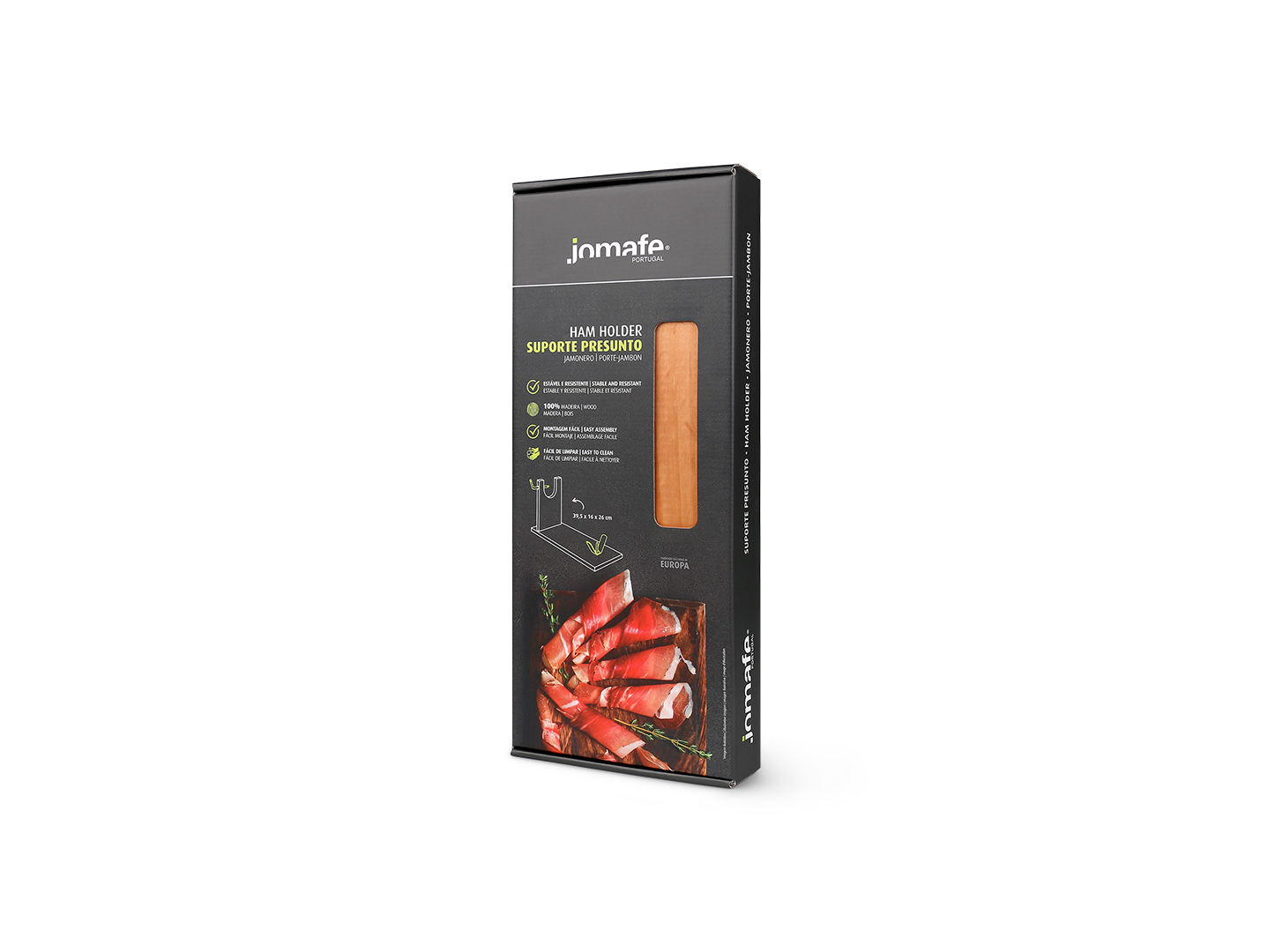 SUPORTE PARA PRESUNTO JOMAFE MADEIRA 39.5X16X26CM