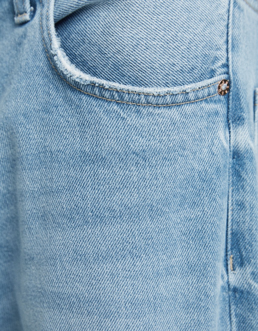 calças jeans largas