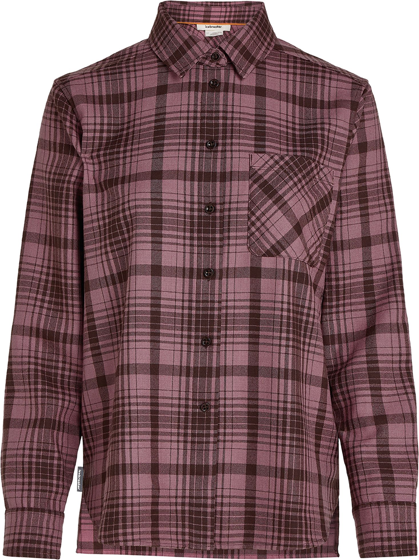 W Merino 200 Dawnder LS Flannel Shirt Plaid