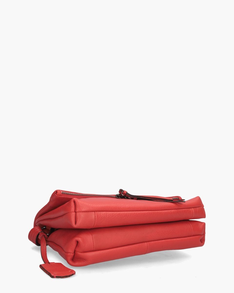 Burkely Rock Ruby Satchel Bag Rood Tas