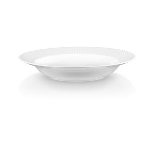 Eva Trio Legio Nova Dyb Tallerken, Hvid, Ø25 cm