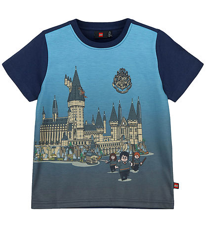 LEGO? Harry Potter T-shirt - LWTano 116 - Dark Navy m. Hogwarts