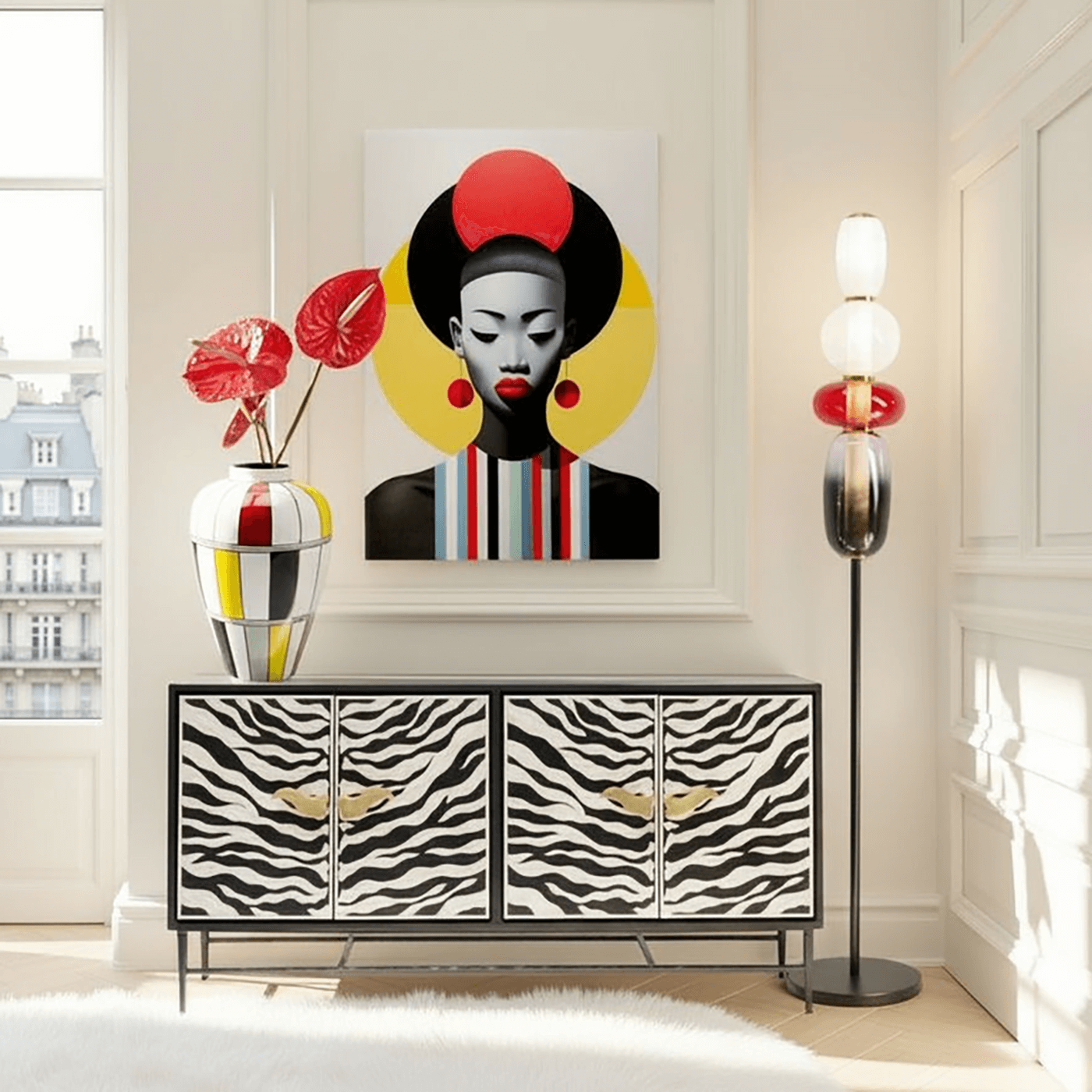 Vloerlamp Sugar 150cm Kare Design