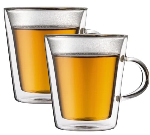 Verres double paroi BODUM - Canteen 2x20cl (avec anse)