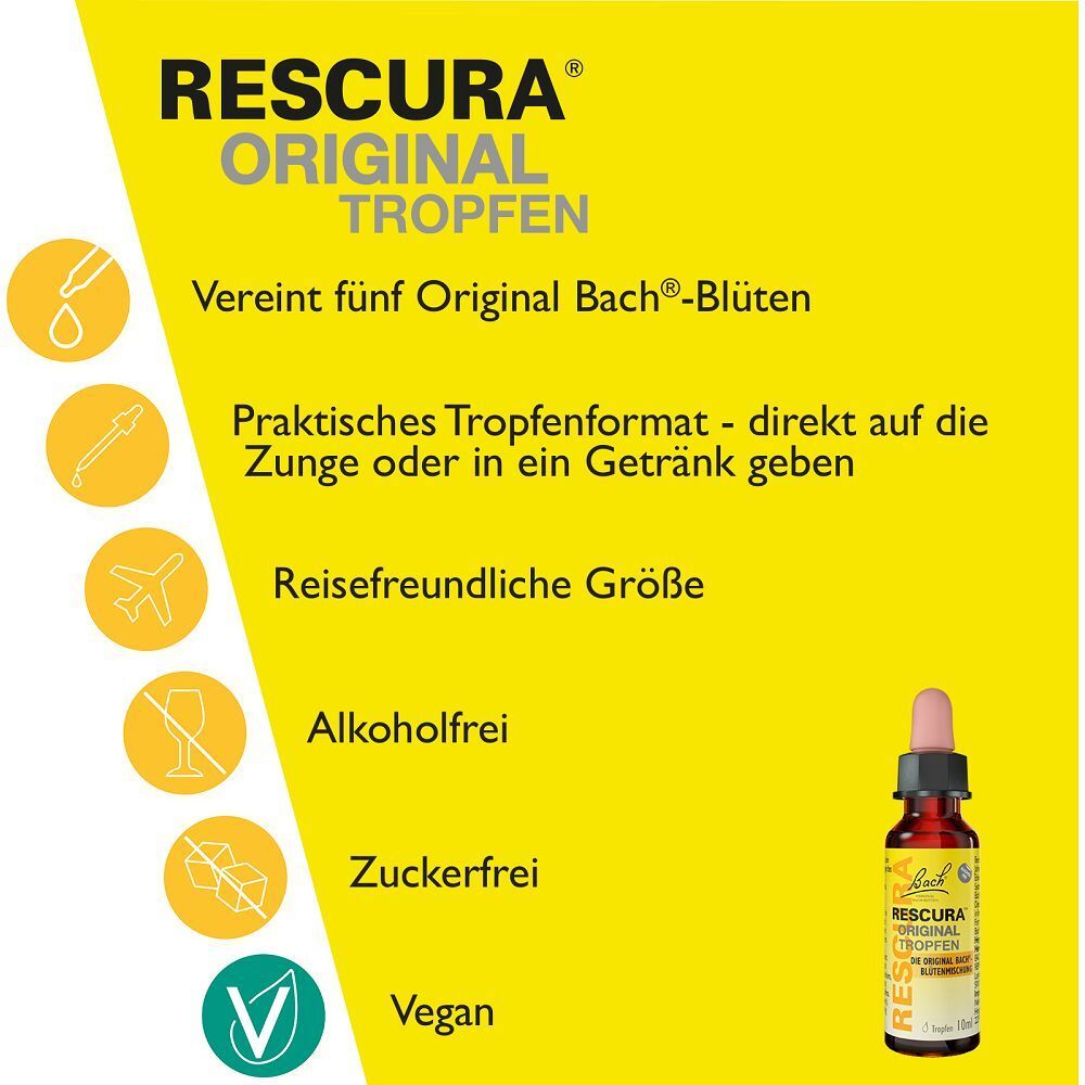 Bach® Original RESCURA™ ORIGINAL Tropfen alkoholfrei