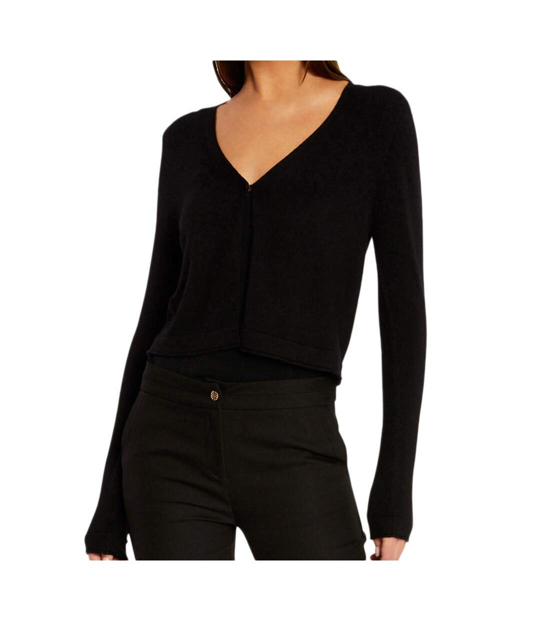 Gilet Noir Femme Morgan Mzina