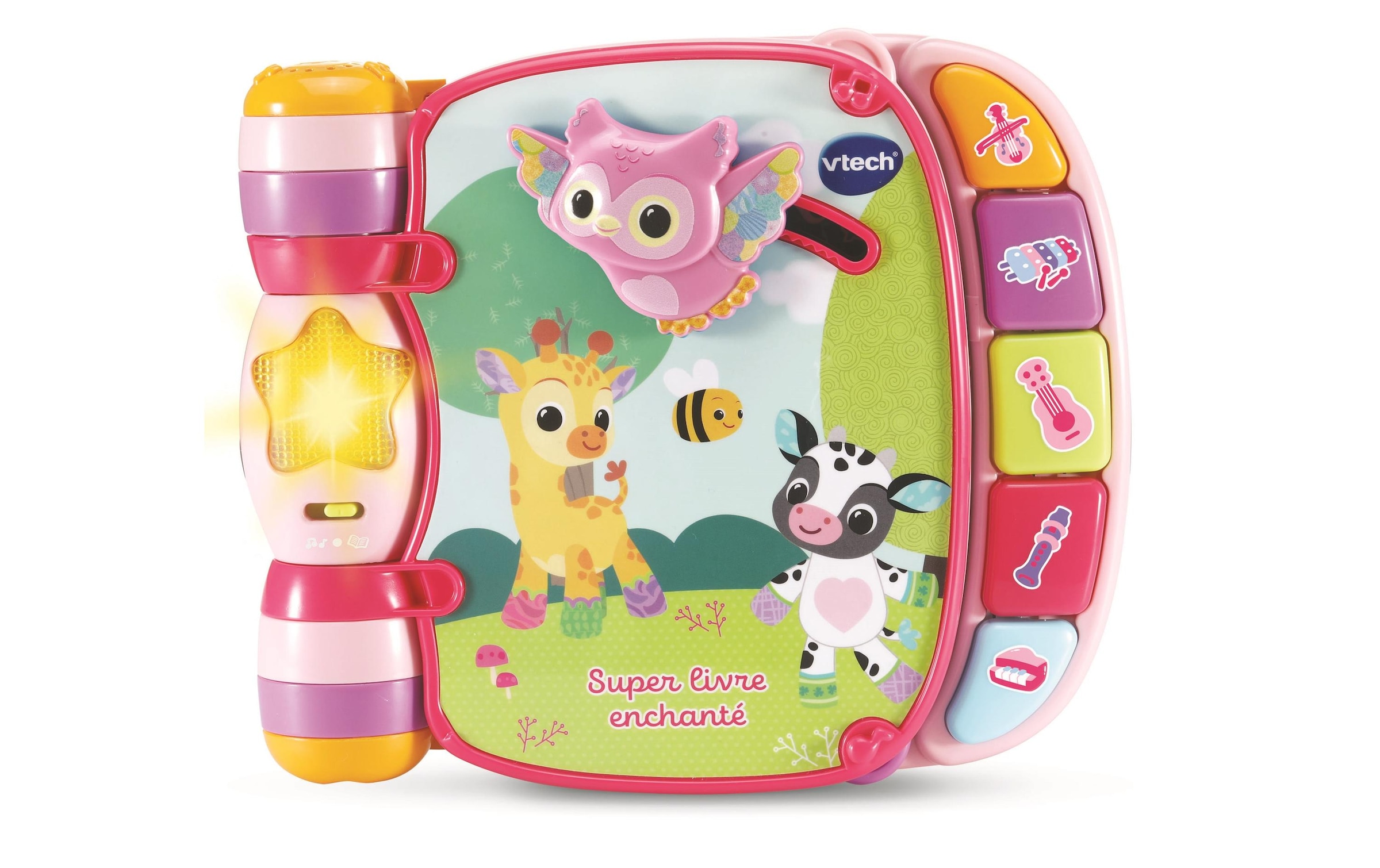 Vtech® Lernspielzeug »Super livre enchanté des Baby loulous rose«