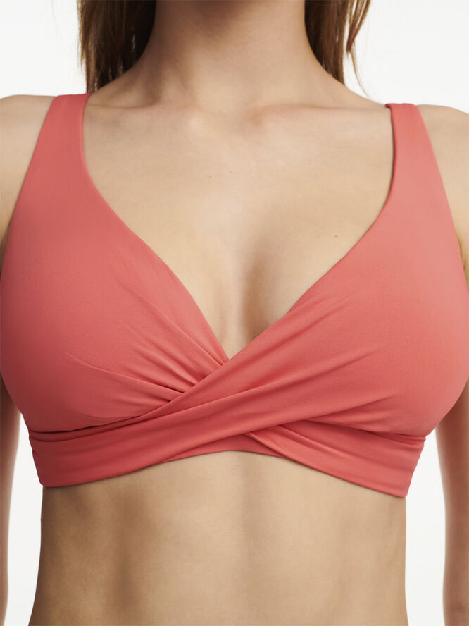Femilet Tanna Wirefree Plunge T-Shirt Bra Lyserød