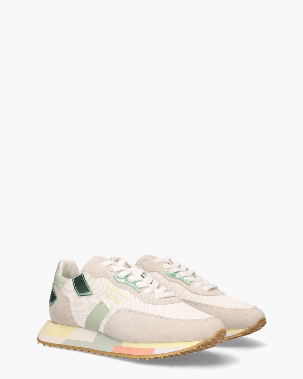 Ghoud Rush Wit/Beige/Multicolor Damessneakers