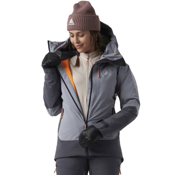 Veste de ski ORAGE W NINA HYBRID INSULATED JACKET LIGHT STEEL BLUE