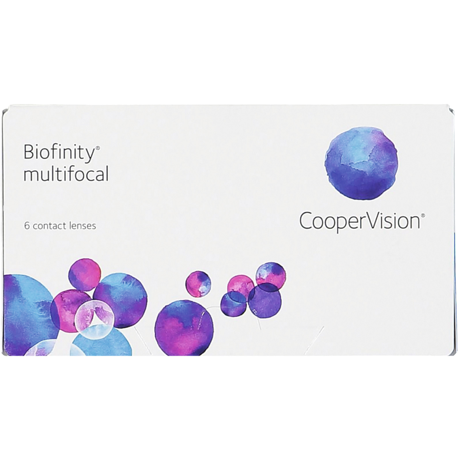 Biofinity Multifocal 6 Monats-Kontaktlinsen neutrales Auge, 2.50, 0.75