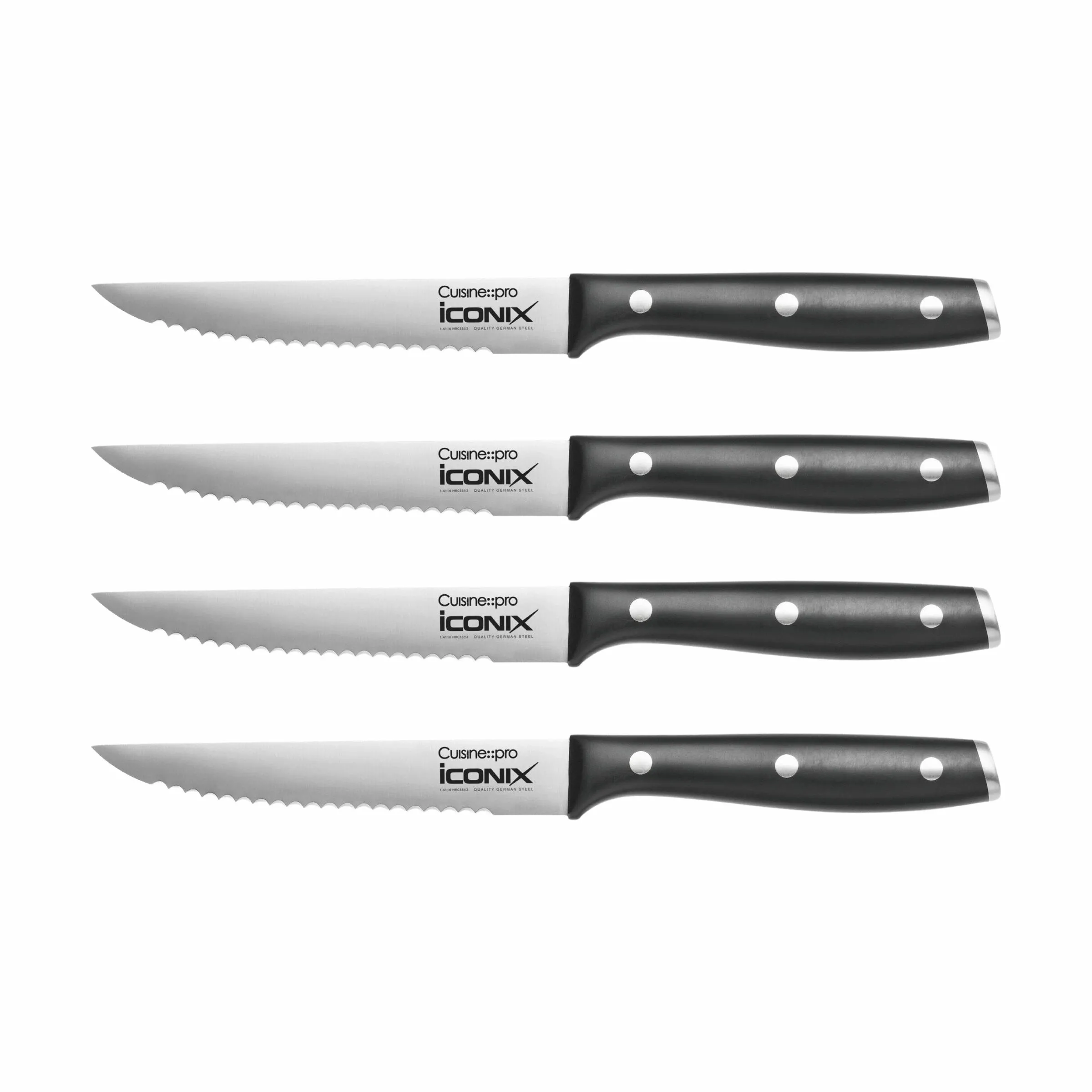 THE CUSTOM CHEF™ iconiX™ Kødknivssæt - 4 dele