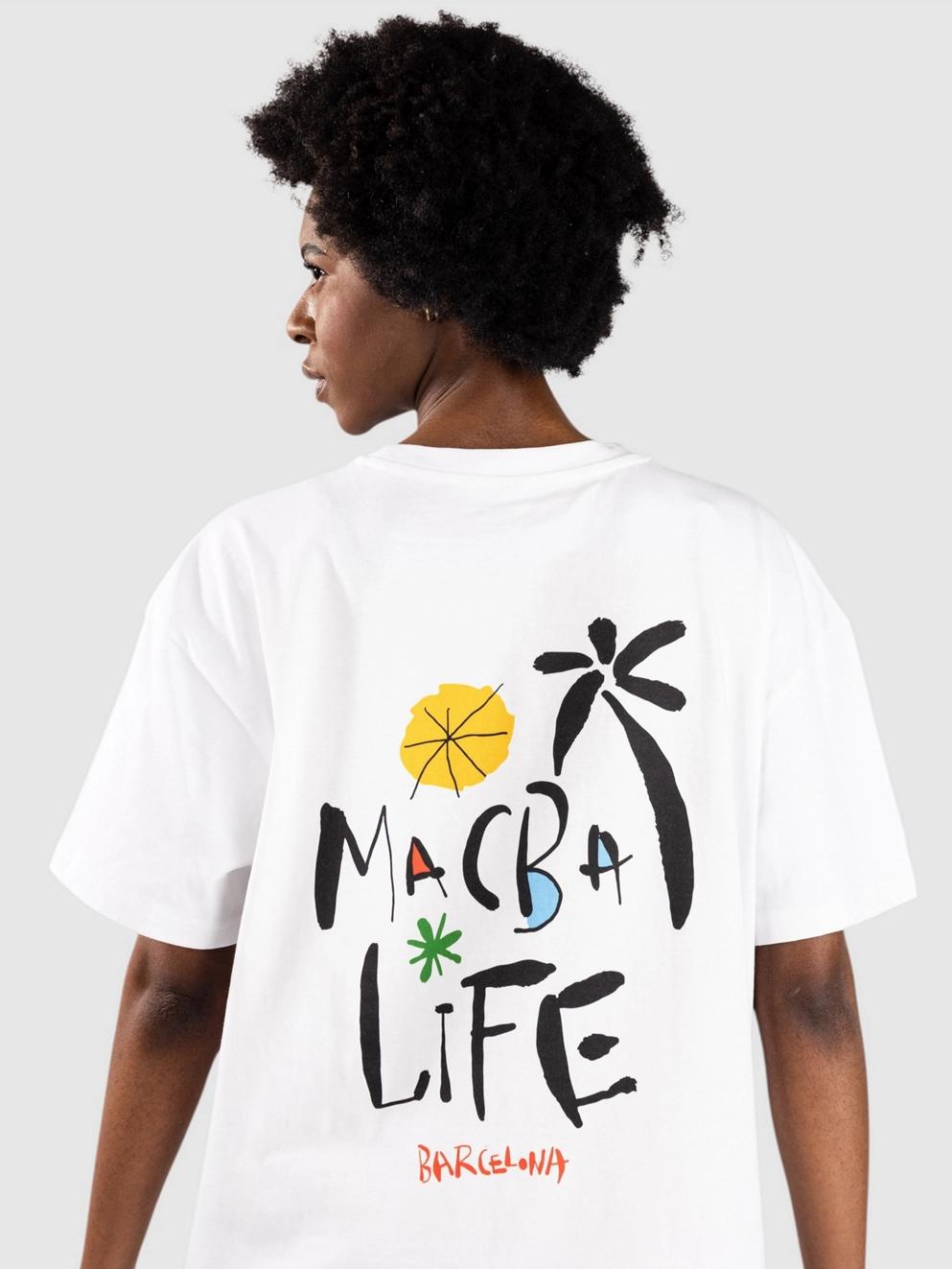 Macba Life Palm T-Shirt white