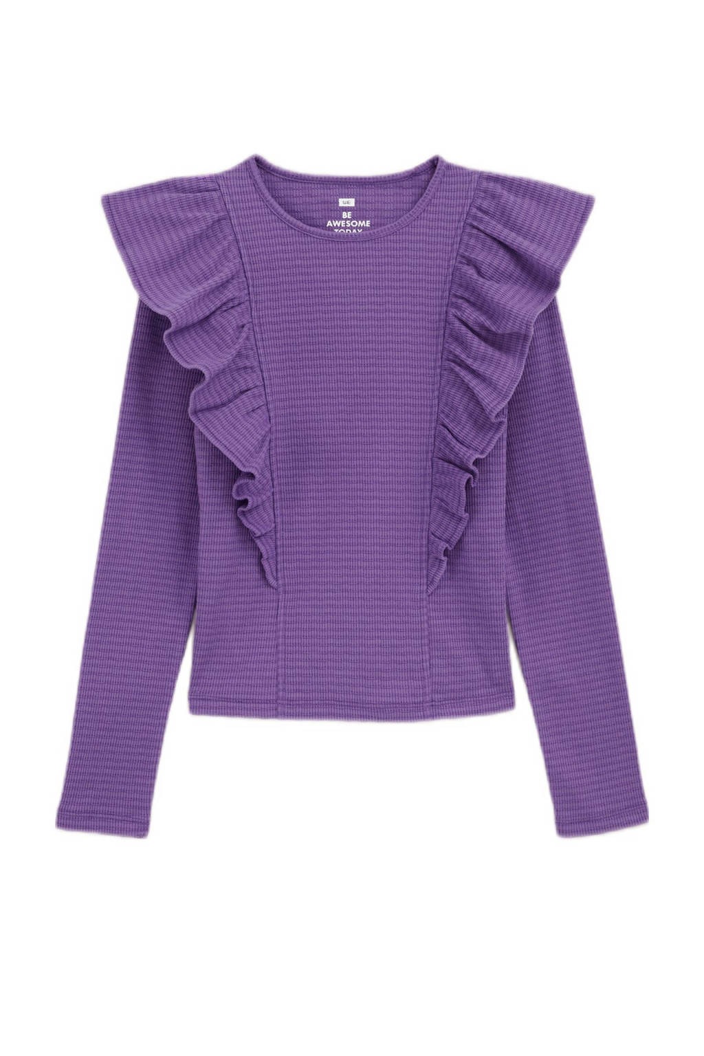 WE Fashion longsleeve paars