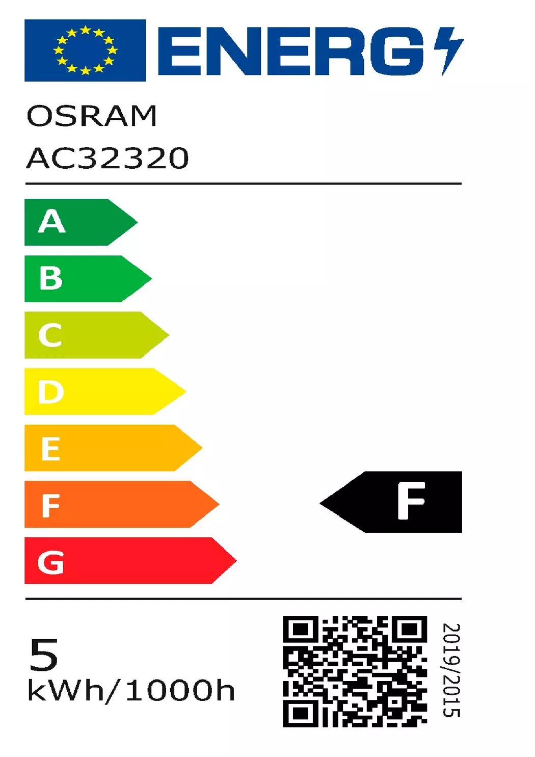 LED-Kerze klar E14/ 4,8Watt/ Energie F