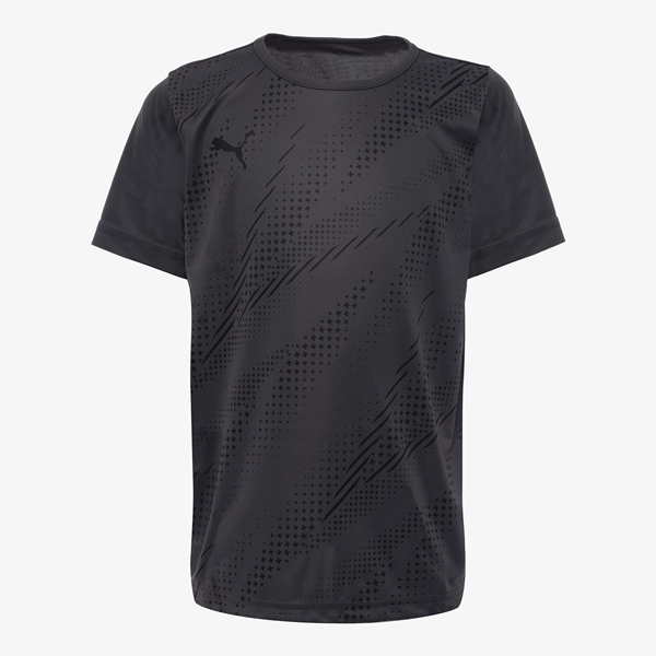 Puma Individual Rise jongens sport T-shirt zwart