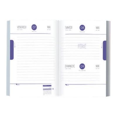 Agenda Feel Good - 1 jour par page - 12,5 x 17,5 cm - Oberthur