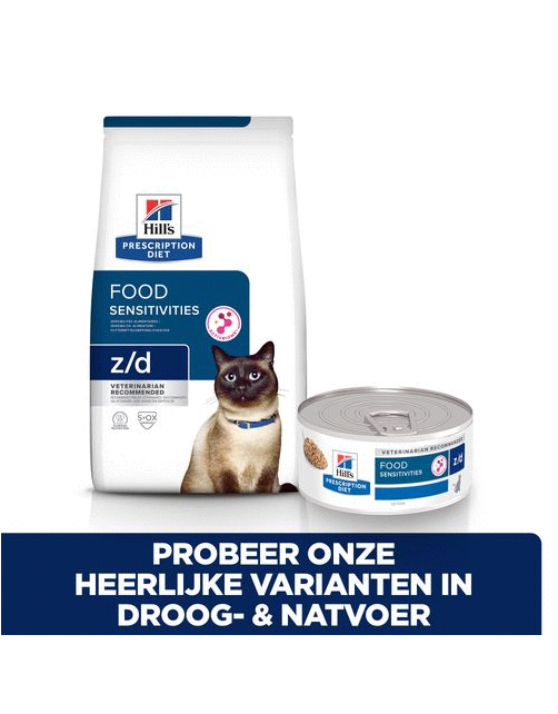 Hill's Prescription Diet Z\/D Food Sensitivities Zak - Kattenvoer