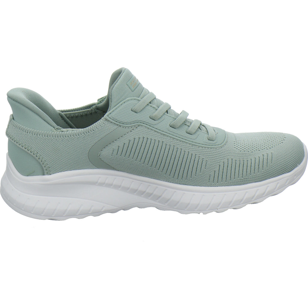 Skechers Sneaker Damen SLIP INS BOBS Hellgrün