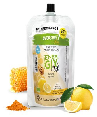 Eco-recharge Gel énergétique Overstims Bio Energix Miel/Citron - 250g