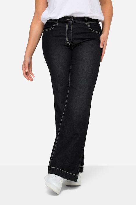 Jeans Nora, weit und gerade, Stretchkomfort, 4-Pocket
