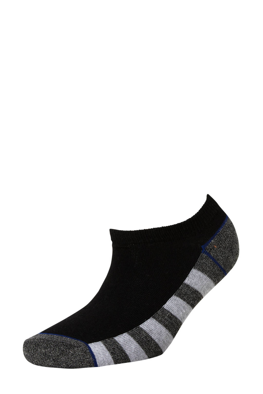 Apollo sneakersokken - set van 10 zwart/multi