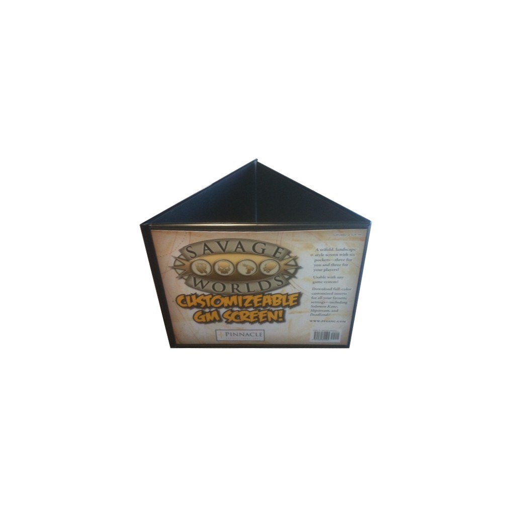 Savage Worlds - Customizable GMs Screen