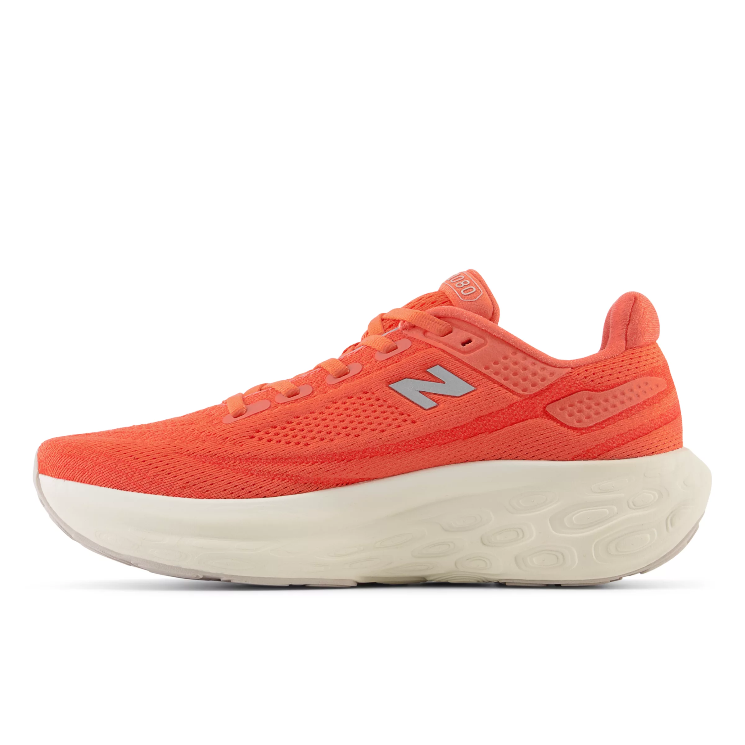 Fresh Foam X 1080 v13 Gulf red con linen e silver metallic