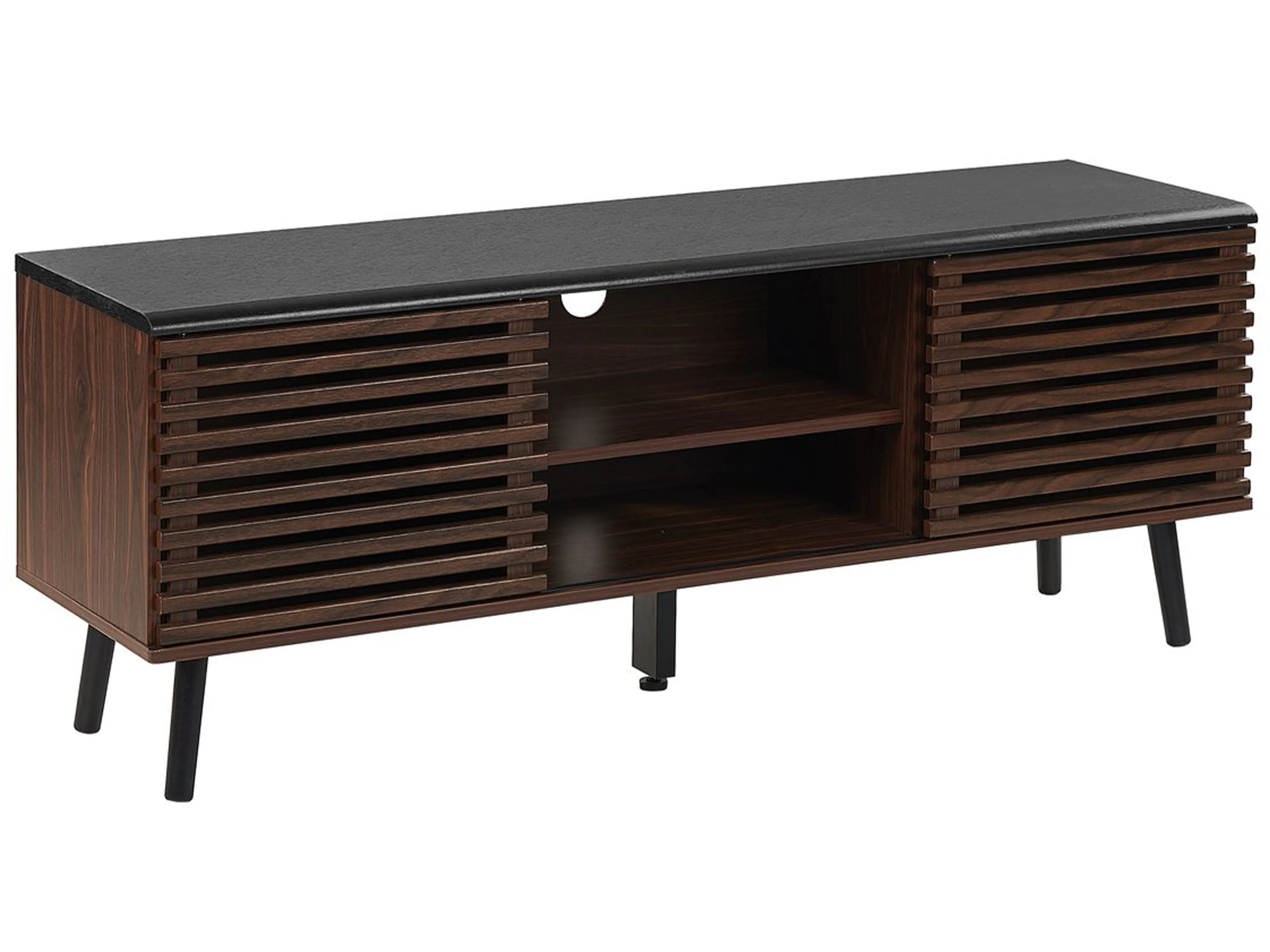 TV-meubel PERTH Zwart