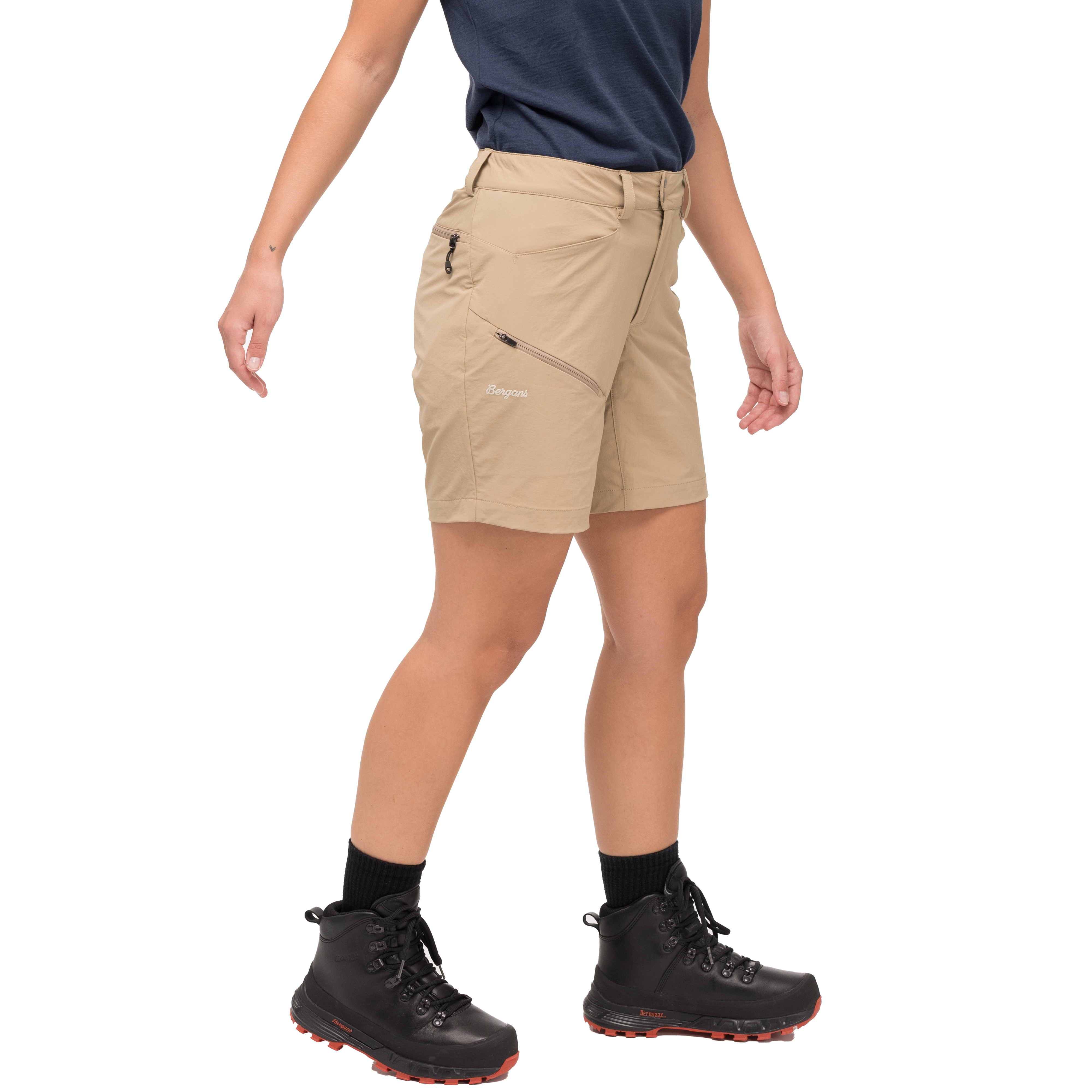 Rabot Light Softshell Shorts Women Warm Sand