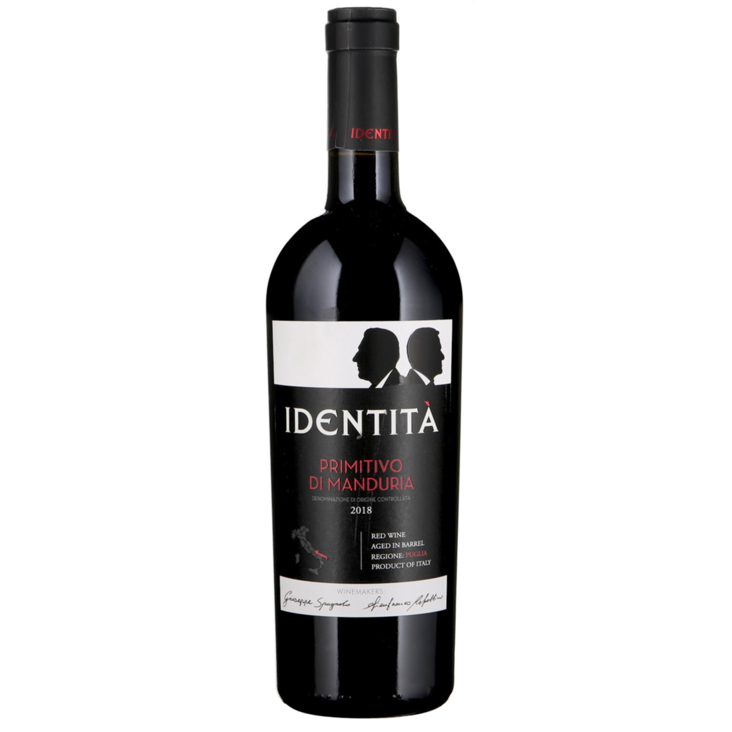 Primitivo di Manduria DOC Identità -75cl