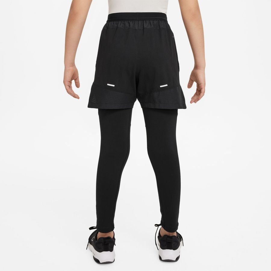 Nike Pro Collant Dri-FIT Warm - Noir/Blanc Enfant