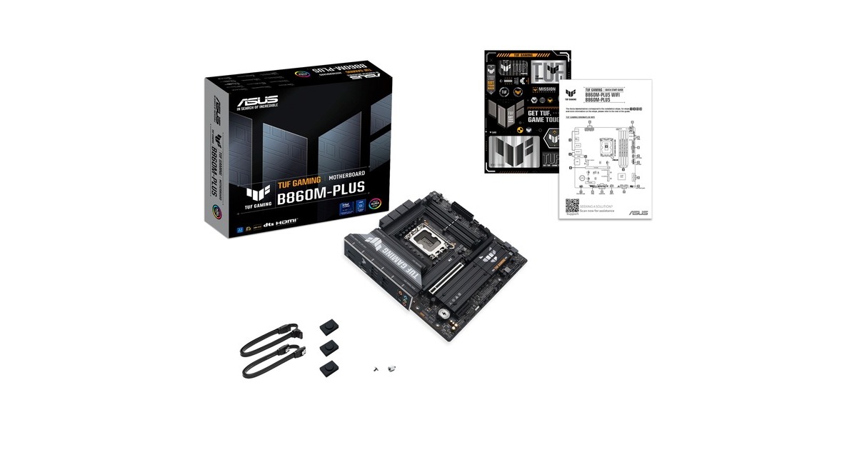 ASUSTUF Gaming B860M-PLUS socket 1851 moederbord  (2.5 Gb-LAN, Sound, µATX)
