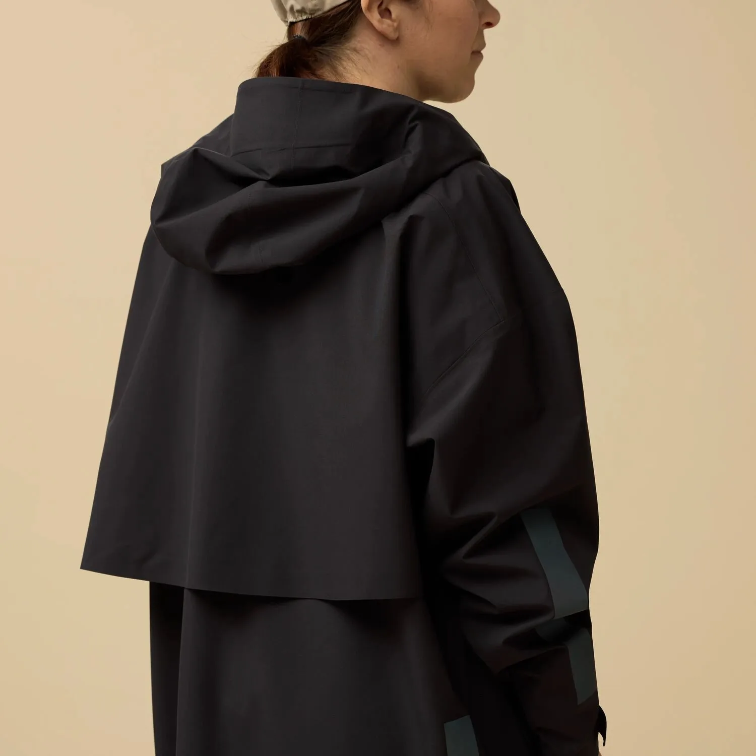 Fjällräven Hoja Rain Poncho Black