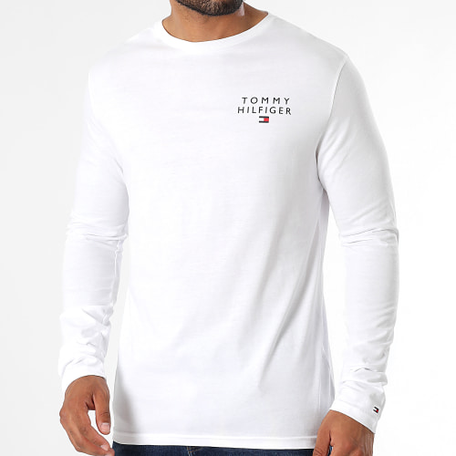 Tee Shirt Manches Longues Logo 2984 Blanc