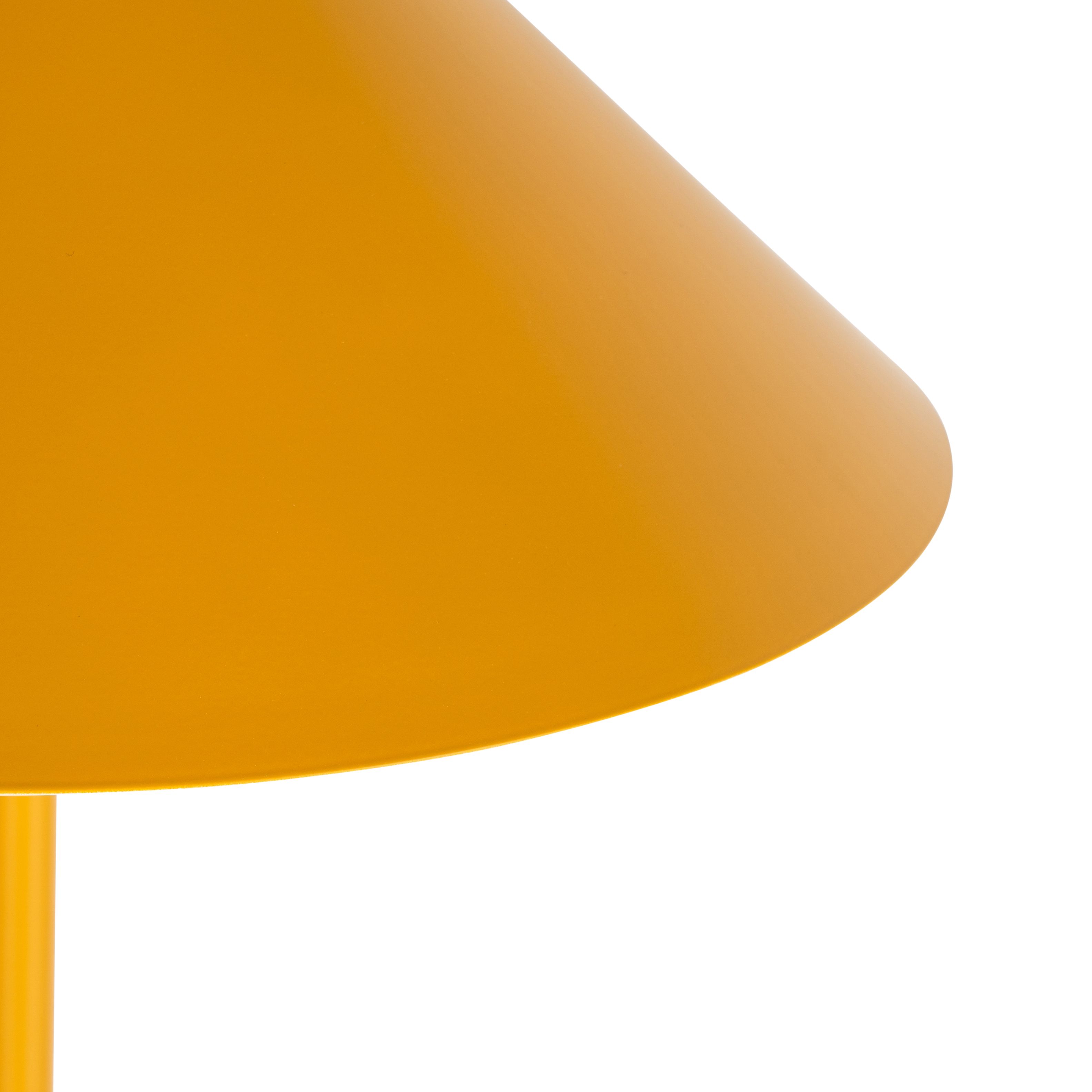 Design vloerlamp geel driehoek - Triangolo