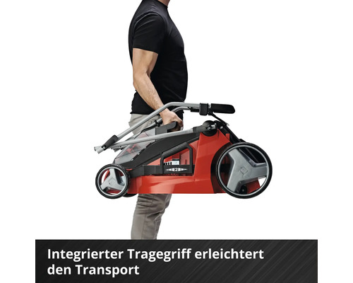 EINHELL Power-X-Change GE-CM 43 Li M accu grasmaaier inclusief mulchkit, 2 x 18V (36V) / 4,0Ah accu's en 2 laders