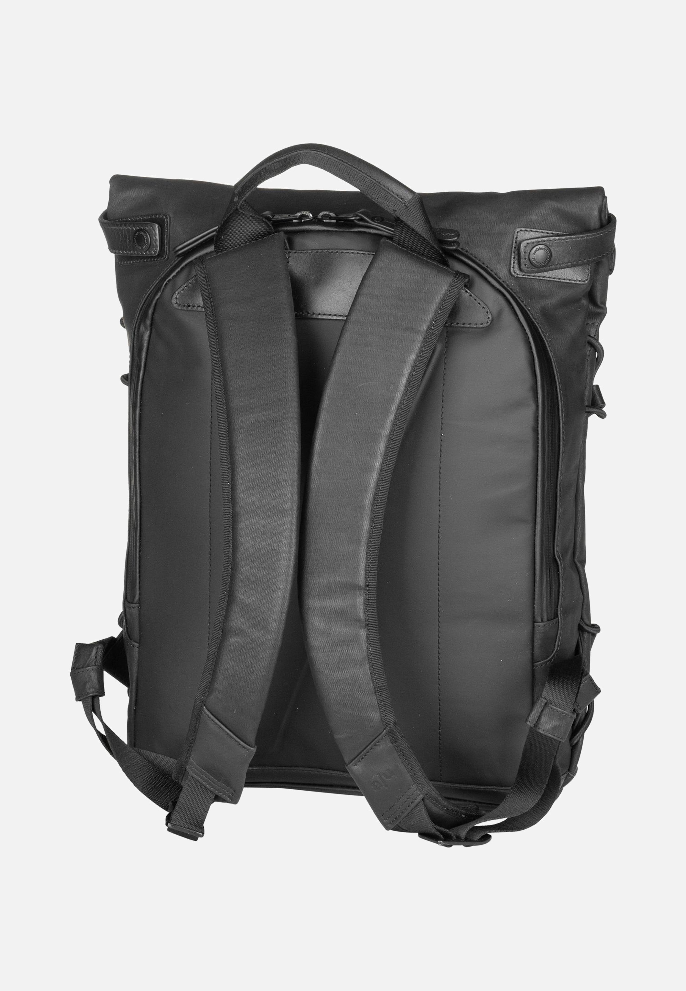Yokohama Black - Rolltop Rucksack