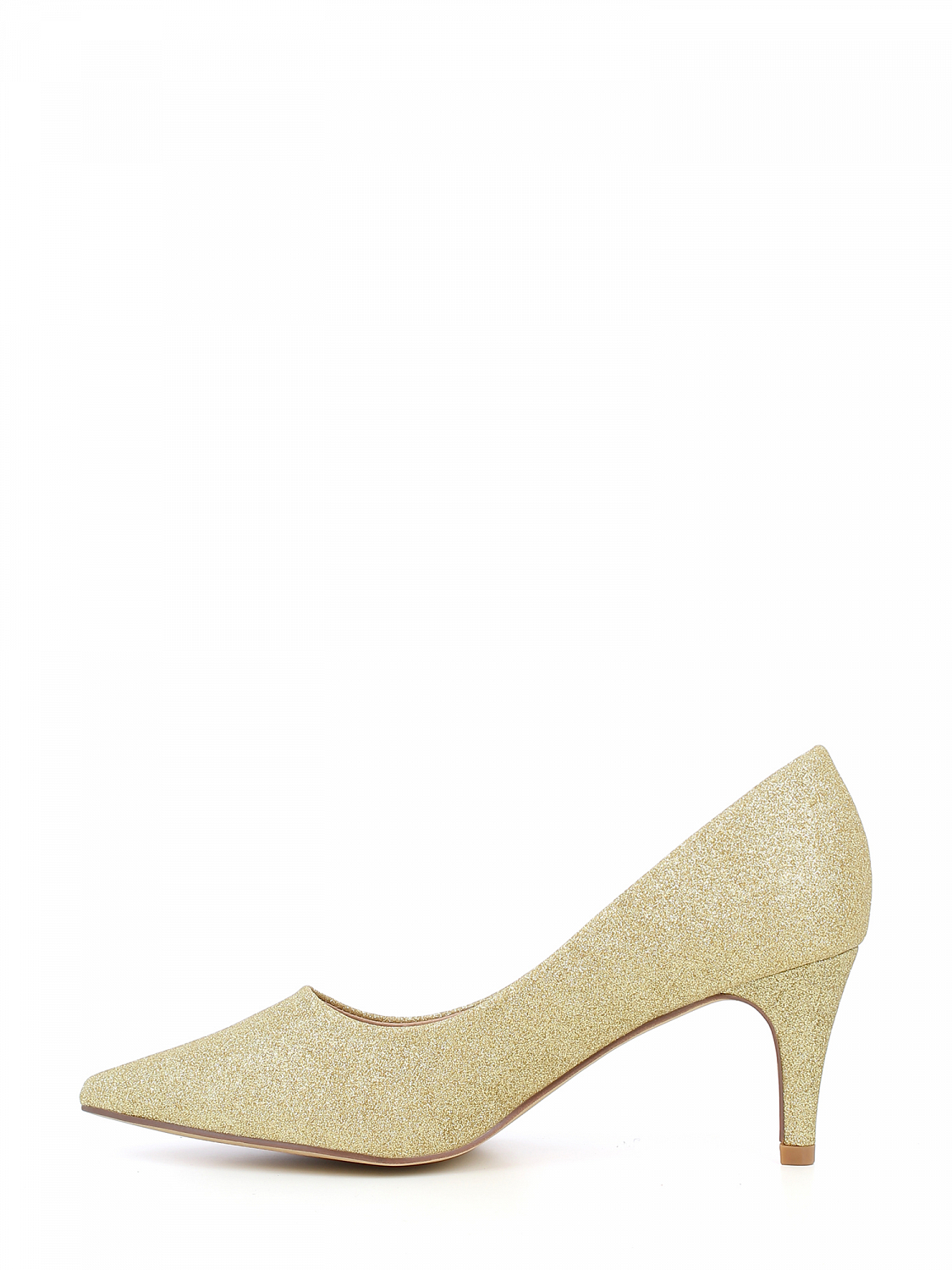 Duffy Golds Glitter Pumps