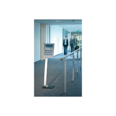 Durable Info Sign - Présentoir sur pied - support d'information A3