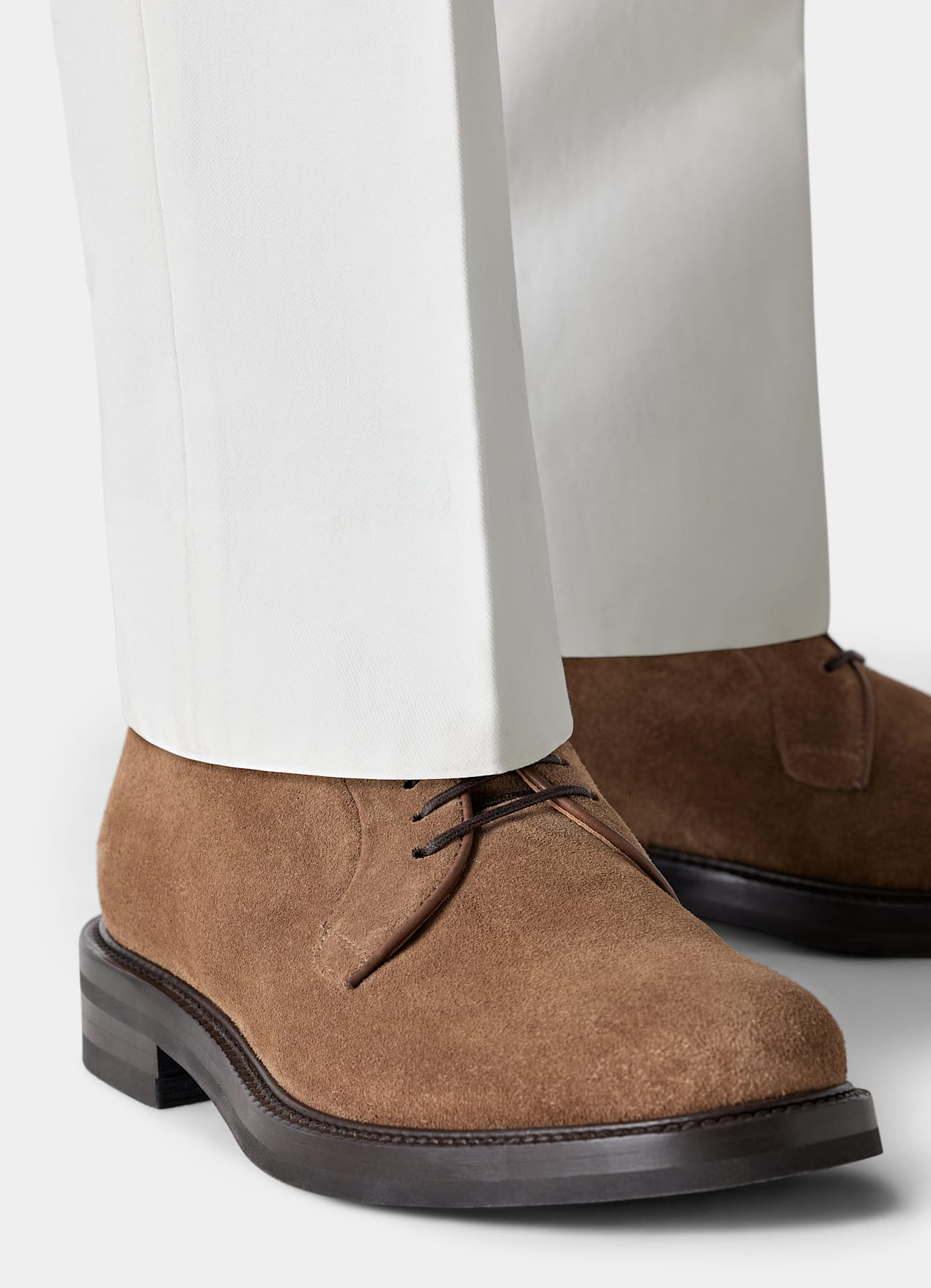 Derbies marron clair - Fabrication italienne