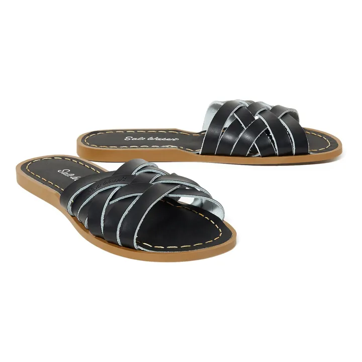 Salt-Water Sandales Retro Slide - Collection Femme  | Noir
